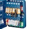 Adiroffice 48-Key Steel Secure Key Cabinet with Combination Lock, Blue, PK2 ADI682-48-BLU-2pk - alternate 3